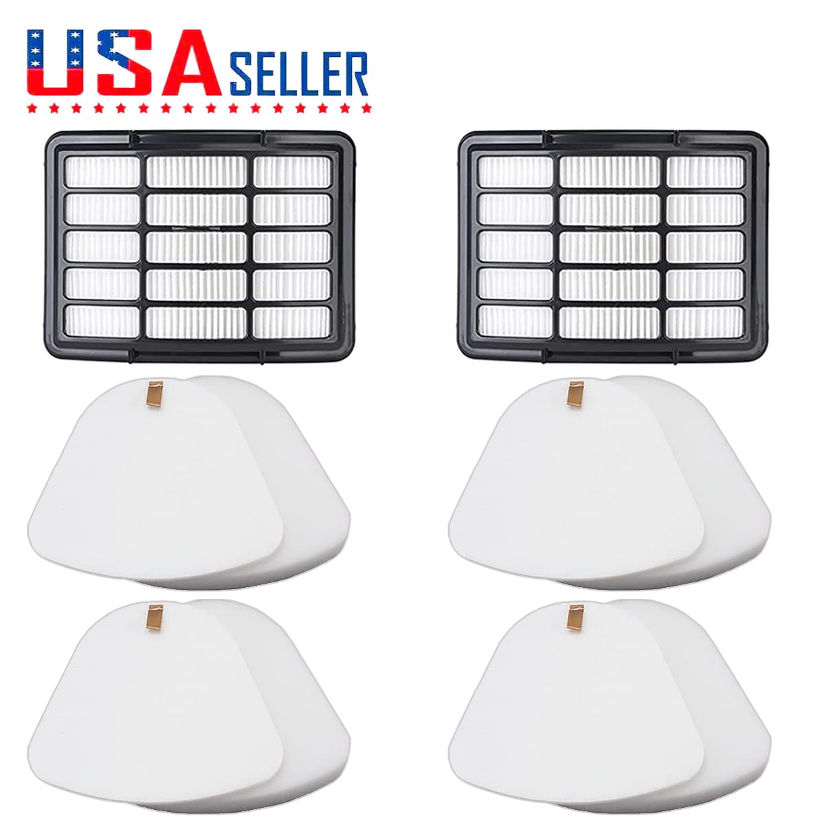 2 HEPA + 4 Foam & Felt Filter Replacement for Shark Navigator LiftAway