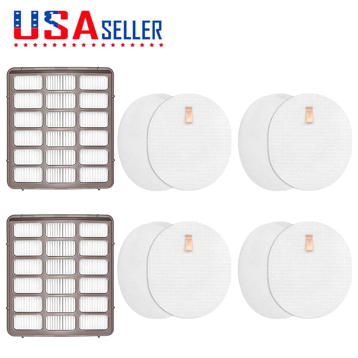 2 HEPA + 4 Foam & Felt Filters for Shark Navigator Professional (NV70