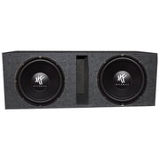 HIFONICS 12 1600W Car Audio Subwoofer Speaker (2 Pack), Ported Enclosure