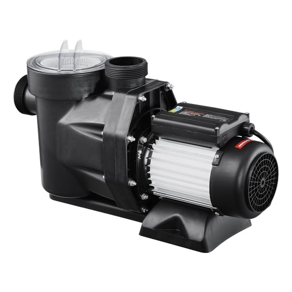 2 HP Above Ground Pool Pump - Single Speed 122 GPM, 3450 RPM, 220V - High Performance Swimming Pool Water Circulation Pump with Durable Housing & Easy Installation