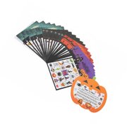 2. Halloween Bingo Game for 24 Guests | Witch & Bat Themed Cards | Group Activity Set | Paper