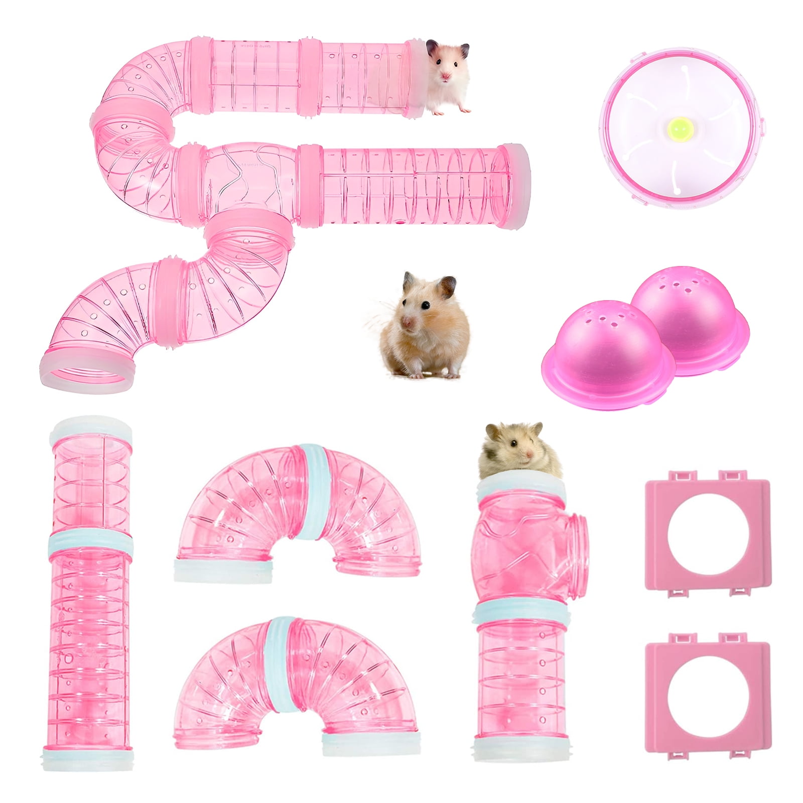 2 Hamster Tunnel Adventure External Pipe, Hamster Tubes Kits ... - Whimsy Hamster Cage Kits Fantasy Decor