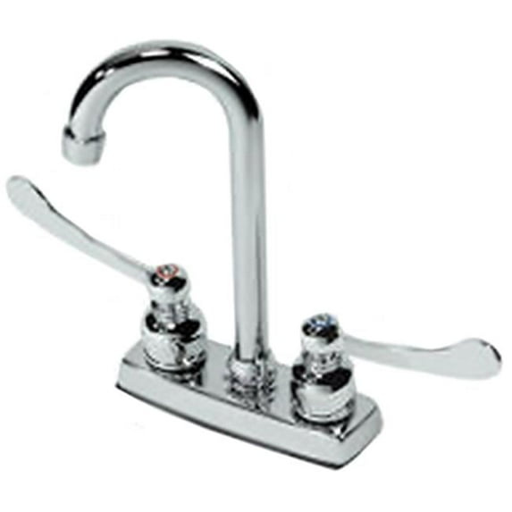 2-Handle Bar & Utility Faucet Metal Blade, Chrome