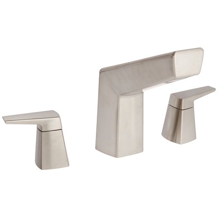 2-Handle Complete Roman Tub Trim in Brushed Nickel