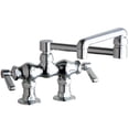 thumbnail image 1 of 2-Handle Kitchen Faucet in Chrome with 13 in. Double-Jointed Swing Spout, 1 of 1