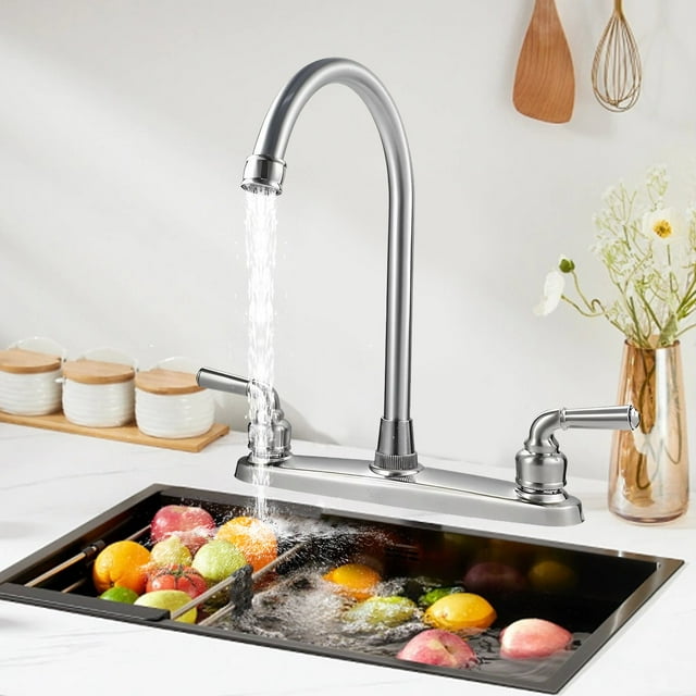 2 Handle Kitchen Sink Faucet, Two Handle Kitchen Faucets, Faucet for
