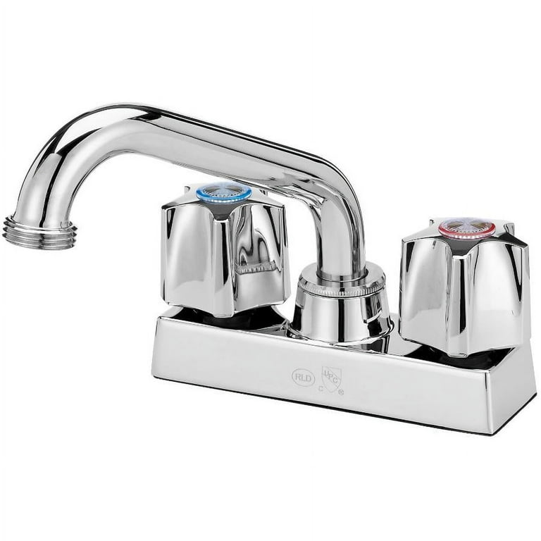 2-Handle Laundry Faucet with 6 in. Swing Spout in Chrome 2-Handle Laundry Faucet with 6 in. Swing Spout in Chrome
