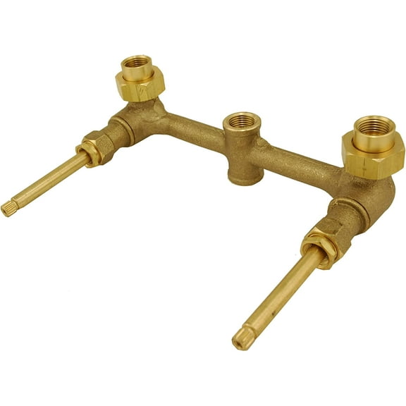 2-Handle Tub & Shower Rough-In Valve, Made by Plumb USA, Compatible For Price Pfister 910-374, 910-385
