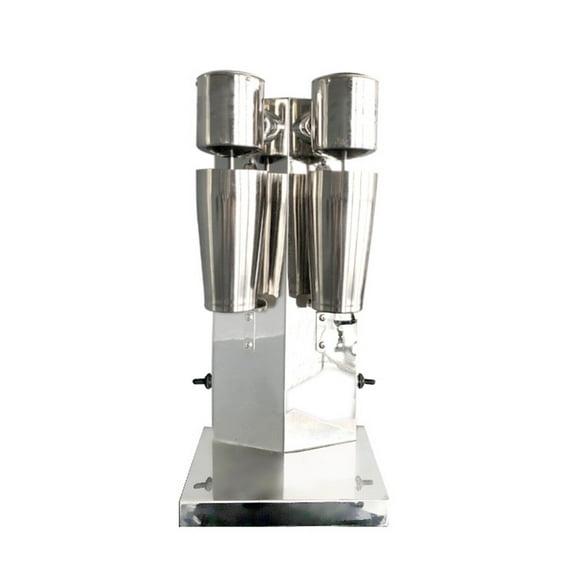 2-Head Milk Shaker Machine Commercial Ice Cream Mixer Smoothie Frappe Maker