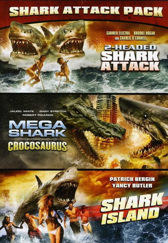 2 Headed Shark Attack/Mega Shark vs. Crocosaurus/S [DVD] - Walmart.com