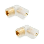 2* Headphone Adapter MMCX to 2 Pin 0.78mm Adapter MMCX Female to 0.78MM Male Headphone