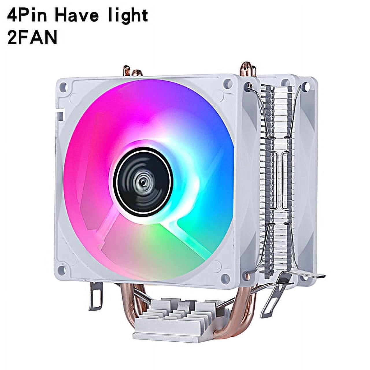 2 Heat Pipe CPU Cooling Fan Suitable For Installing LGA2011 X79 X99 E5 ...