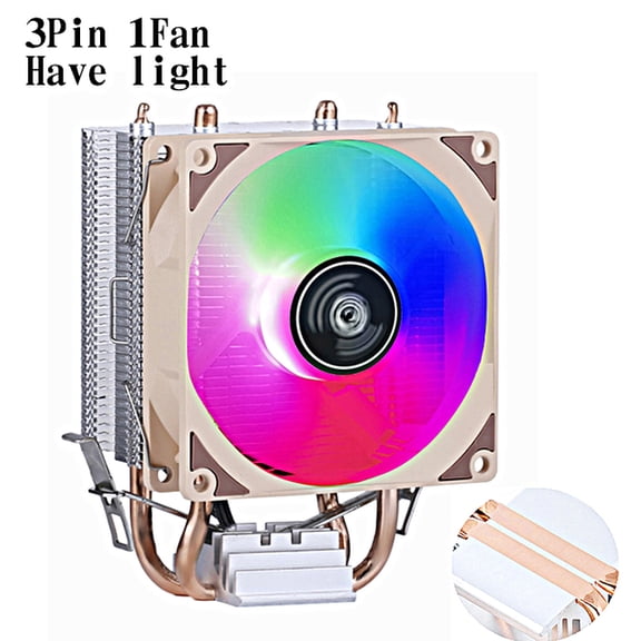 2 Heat Pipe Computer CPU Cooling Fan Suitable For Installing LGA2011 x79 x99 e5 2066 2099 x299 e3 AMD Efficient Heat Dissipation