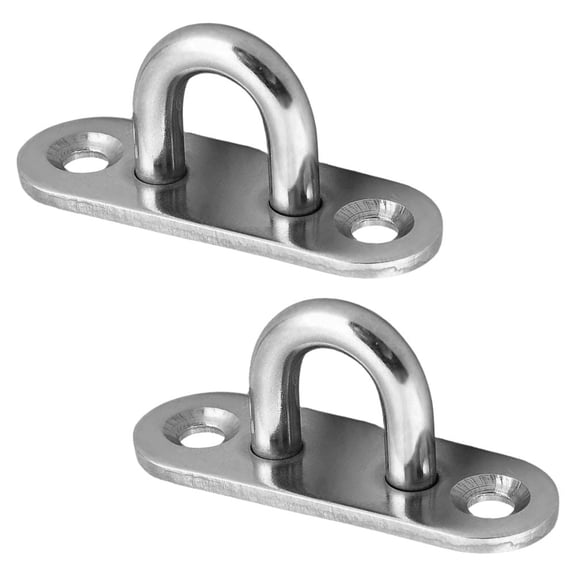 2 Heavy Duty Stainless Steel Hook Mount Ceiling Fan Chandel Ceiling Hanging Kit
