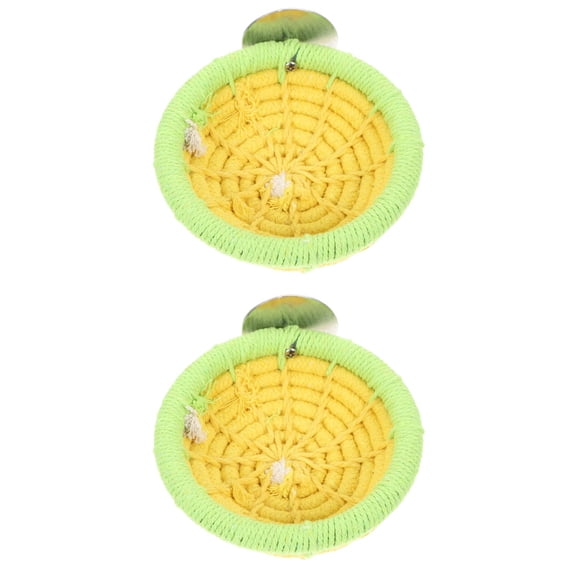 2 Hiding House Guinea Straw Nest Rabbit Nest 26X20cm