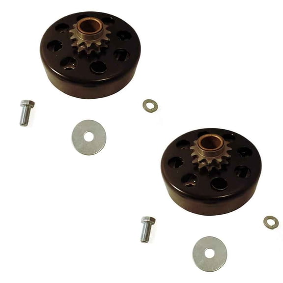 (2) Hilliard Extreme Mini Bike Go Kart Clutch - #35 Chain 3/4" Bore 12 Tooth