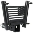 thumbnail image 1 of 2" Hitch Mount Dual Flag Pole Holder Bracket for Truck Car Trailer SUV RV Jeep, 1 of 6