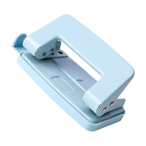 2-Hole Paper Punch Manual Punching Machine Plastic Manual Puncher