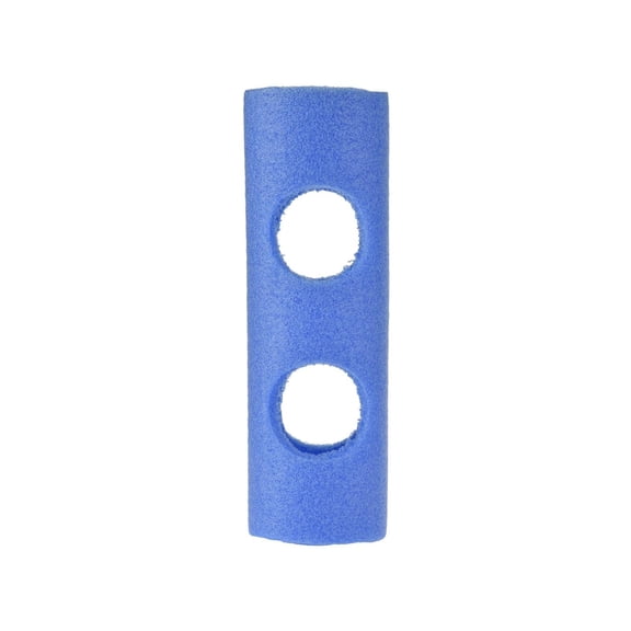 2 Hole Outdoor Swimming Pool Noodle Connector Sleeve with Cross Holes for DIY Floating Toy Construction and Foam Joint Building for Water Games