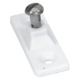 thumbnail image 1 of 2 Hole Side Mount Deck Hinge, White, 1 of 1
