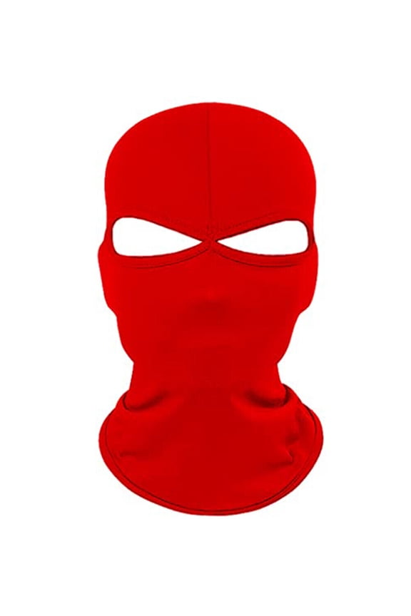 2 Hole Ski Mask for Men Full Face Cover UV Sun Protection Face Mask Hood Hat Windproof Balaclava for Outdoor Motorcycle Cycling Skiing
