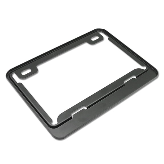 2 Holes License Plate Bracket Motorcycle License Plate Frame License Plate Bracket Rustproof for Front Rear