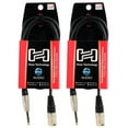 thumbnail image 1 of 2 Hosa HSX-005 5 Foot Rean 1/4" TRS To XLR 3 Pin Male Speaker Cables, 1 of 4