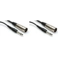 thumbnail image 1 of 2 Hosa PXM110 1/4" TS To XLR Male10 Foot Unbalanced Audio Cables, 1 of 2