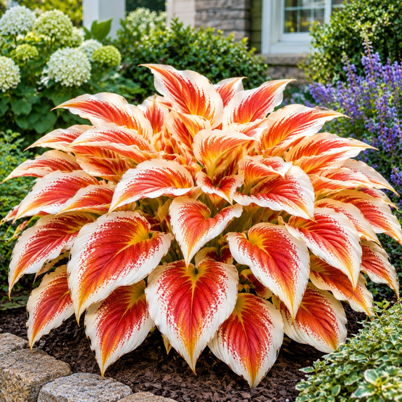 2 Hosta Roots-Low‑Maintenance, Easy‑Grow for Garden Beds,Borders,Plant Pots & Planters