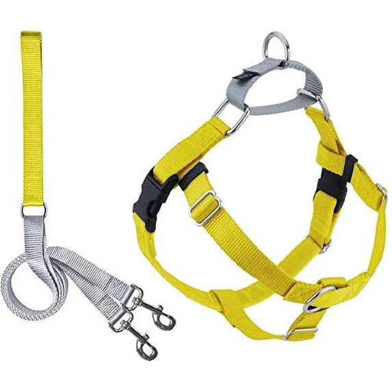 Yellow Freedom No-Pull Dog Harness