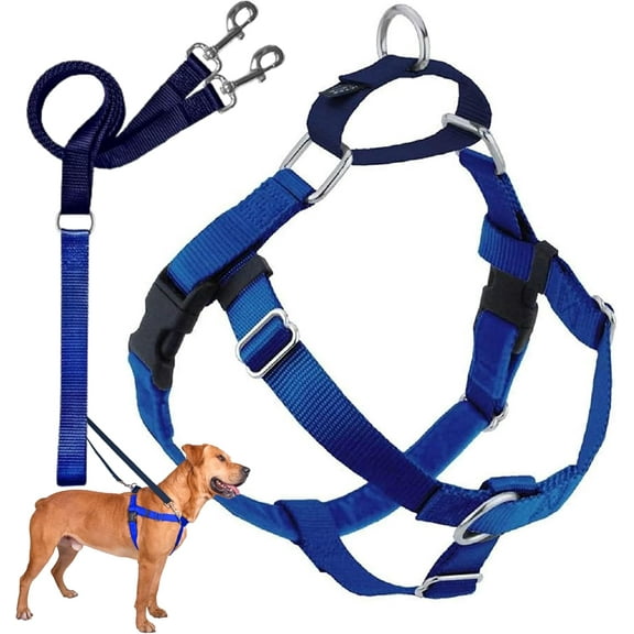 Royal Blue Freedom No-Pull Dog Harness