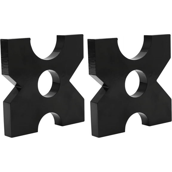 2 Pack Hydraulic Press Plate,H Frame Arbor Press Plate 20 Ton Heavy Metal Shop Press Bed Plates 5 Notch Reloading Press Accessories for Workshops, Factories, Production Rooms (7.09 * 7.09 * 0.98 in)