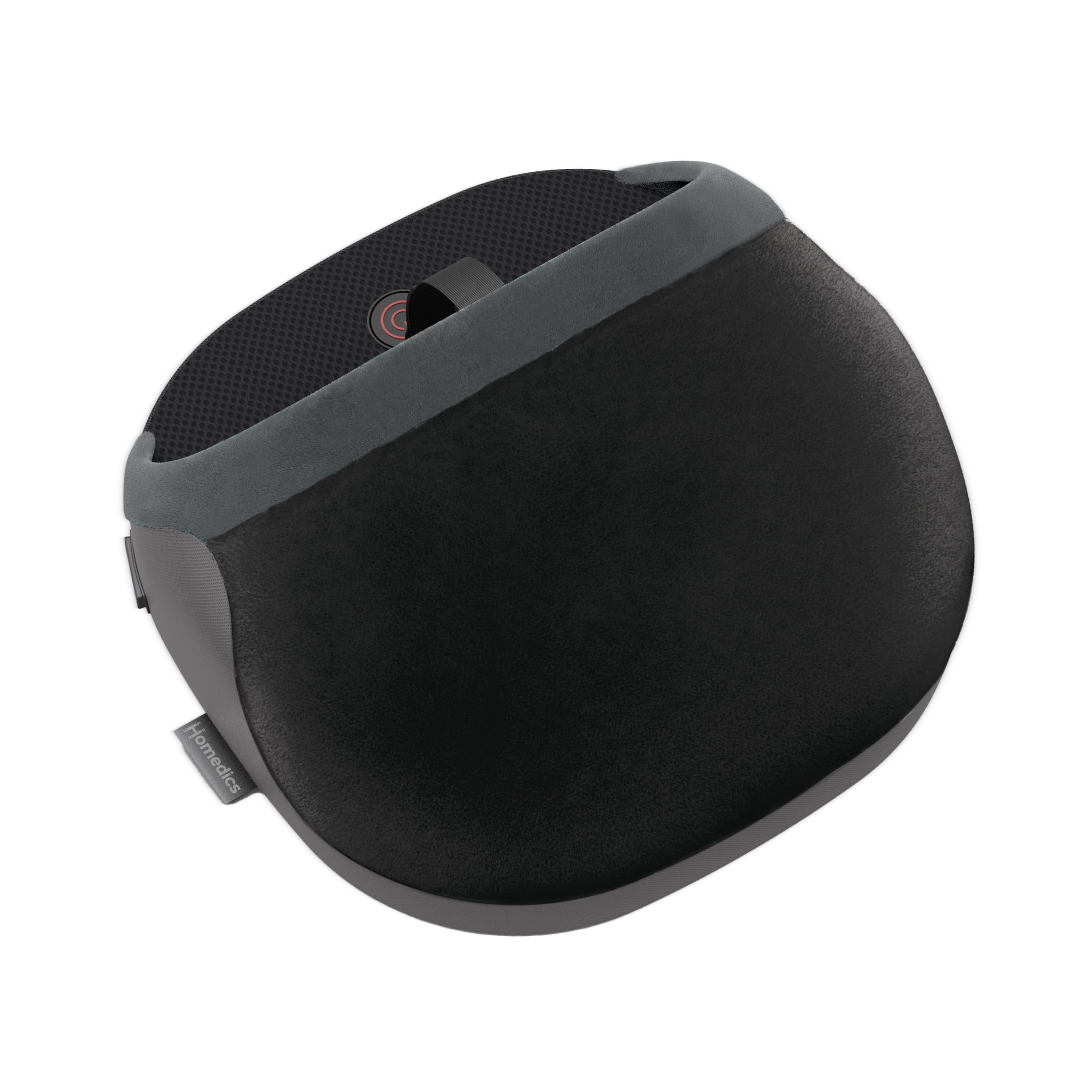 homedics soothing foot warmer and vibrating massager with heat, black