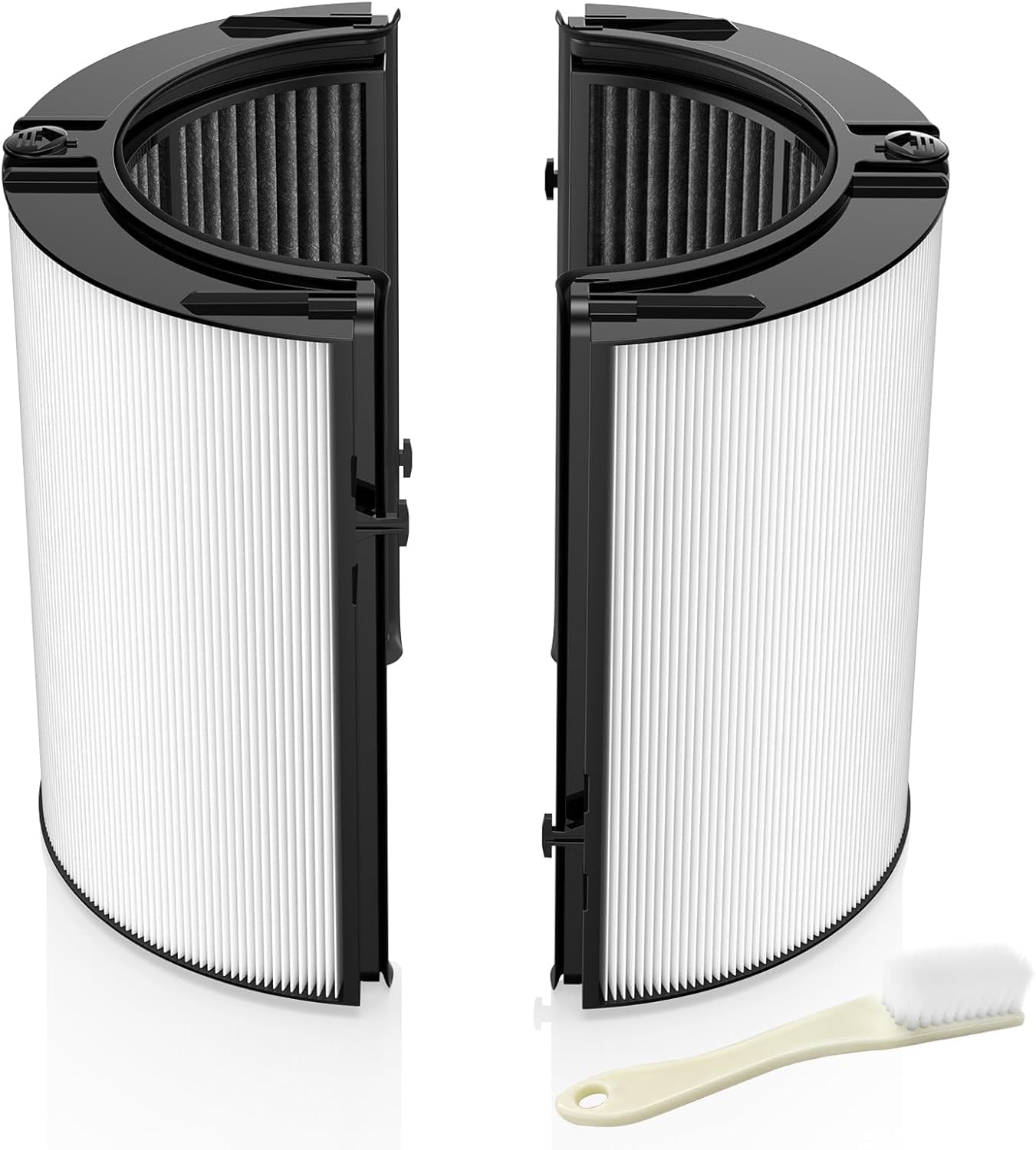2-IN-1 Filter Replacement Filter for Dyson TP06 HP10 TP07 HP06 TP04 PH01 HP09 TP10 TP09 HP07 Air Purifier 360° Combi Glass Pure Cool Hot Humidify Fan, Upgrade 2-IN-1 HEPA + Carbon Filter, 1-Pack