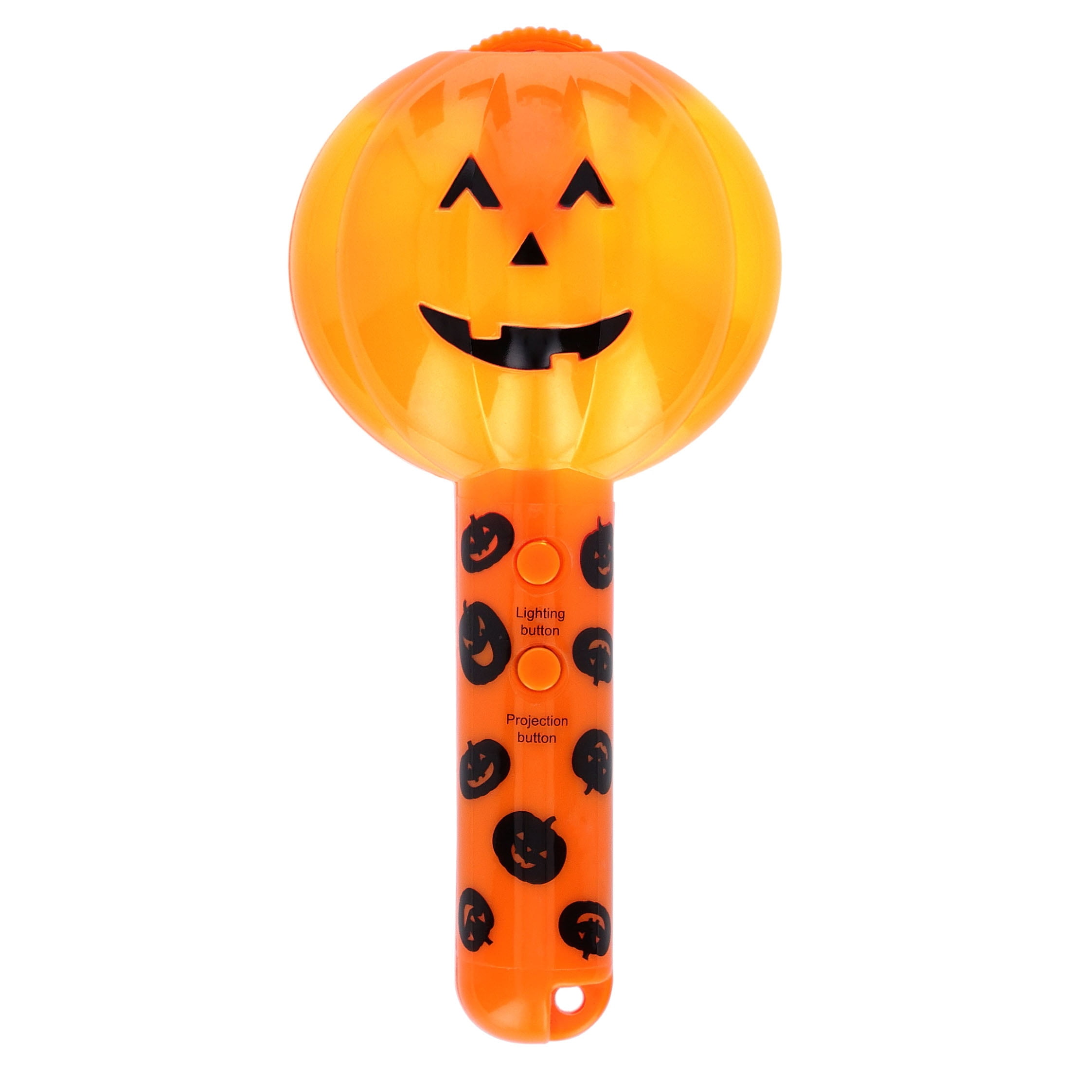 2-in-1 Light-Up Pumpkin Wand Party Favor, Orange and Black, Halloween by Way To Celebrate