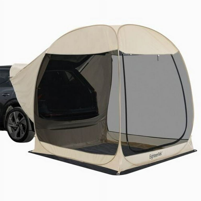 Rear car tent 1-2 people Vanit car awning pop-up tent freestanding ME64  orange ✓ Upgrade Your Ride now!