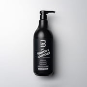 L3 Two in One Shampoo and Conditioner - Smooths and Strengthens Hair - Improves Shine and Tames Frizzy Hair - 33.8 Fl Oz