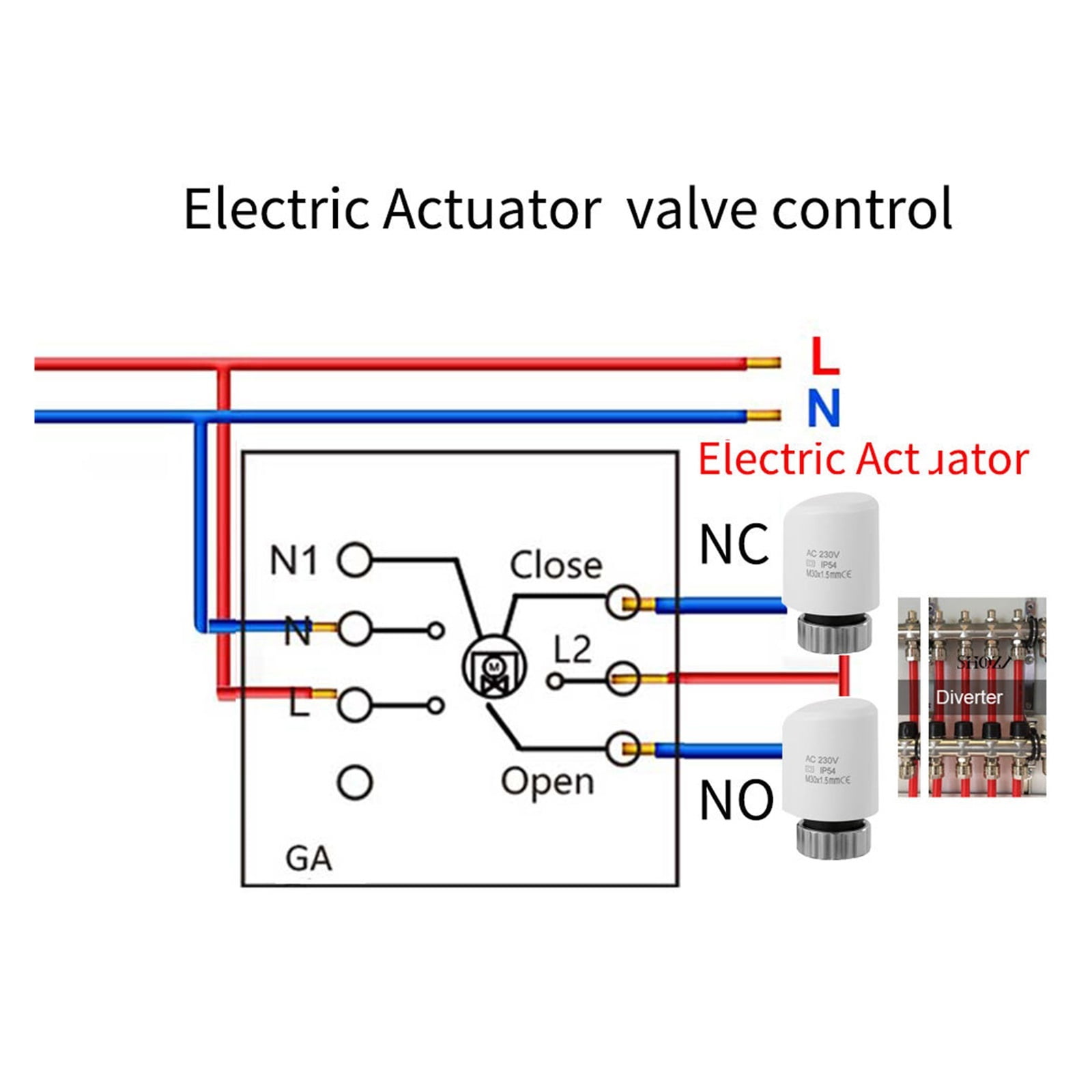 Radiant Floor Dual Zone Thermostat Wiring IN WIFI Smart Thermostat