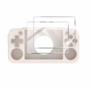 2-in-1 Silicone Protective Anti-Scratch Cover & Screen Protector for ANBERNIC RG35XX H Accessorie-Lvory