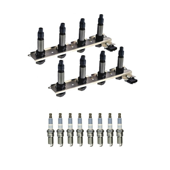 2 ISA Ignition Coils and 8 Motorcraft Spark Plugs Compatible with 04-05 Pontiac Bonneville UF372 Fits select: 2004 CADILLAC PROFESSIONAL CHASSIS, 2005 CADILLAC DEVILLE
