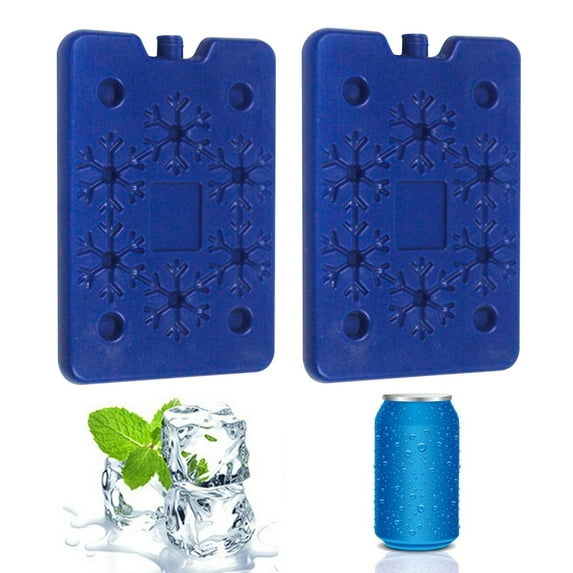 2*Ice Crystal Box Clearance! Conditioning Fan Ice Box 200Ml Ice Brick Ice Board Ice Pack Reusable Ice Box