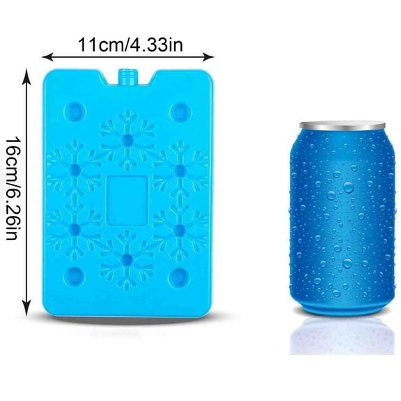 2*Ice Crystal Box Clearance! Conditioning Fan Ice Box 200Ml Ice Brick Ice Board Ice Pack Reusable Ice Box