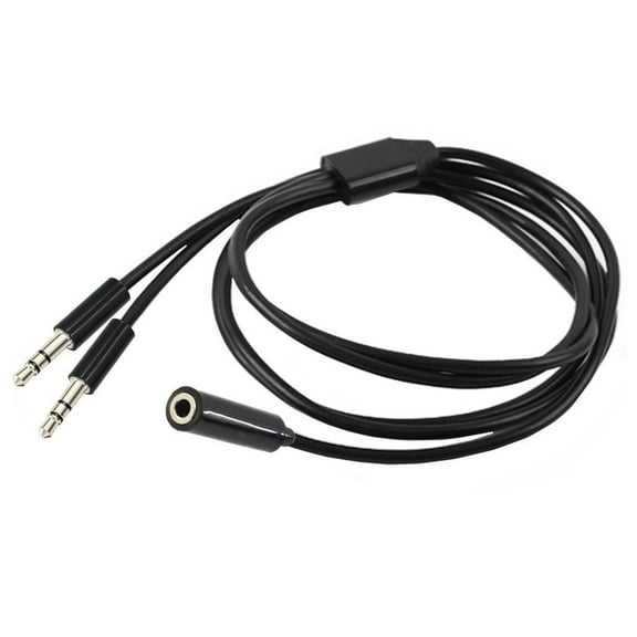 2 In 1 3.5mm Splitter Headphone Adapter 3.5mm 1 Male/Female To 2 Female/Male Cable Splitter 2 Port Headsets Extension