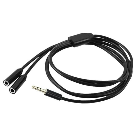 2 In 1 3.5mm Splitter Headphone Adapter 3.5mm 1 Male/Female To 2 Female/Male Cable Splitter 2 Port Headsets Extension