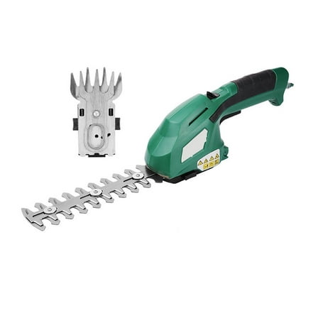 2 In 1 7.2V Electric Grass Hedge Trimmer Battery Rechargeable Shear Hedger Motor Garden Cordless Power Tools ,2 IN 1 Trimmer & Edger