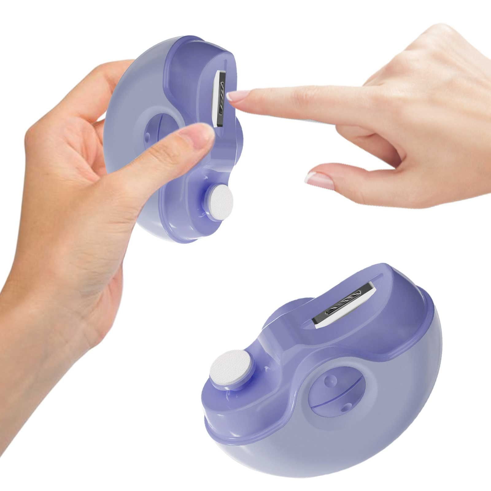 2 In 1 Automatic E Lectric Nail Clipper With Polishing，Automatic Nail