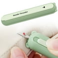 thumbnail image 1 of 2 In 1 Automatic Needle Threader And Seam Ripper For Hand Sewing Portable Retractable Stainless Steel Tool For Sewing Lovers, 1 of 4