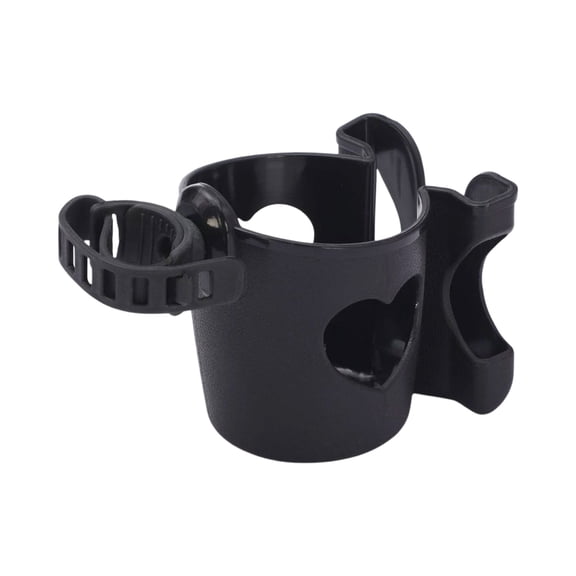 2 In 1 Baby Strollers Cup Holder with Phone Holder 360 Degree Rotatable Milk Bottle Storage Rack Strollers Attachment