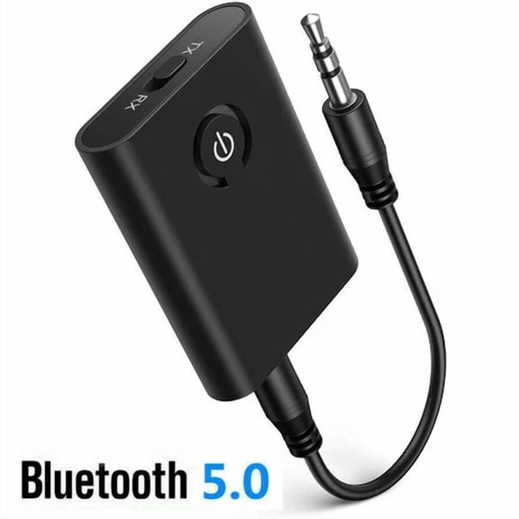 2 In 1 Bluetooth 5.0 Transmitter Receiver Wireless Audio 3.5Mm Jack Aux Adapter