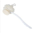 2 In 1 Body Wash Brush Sponge Back Scrubber Long Handled Shower Dry